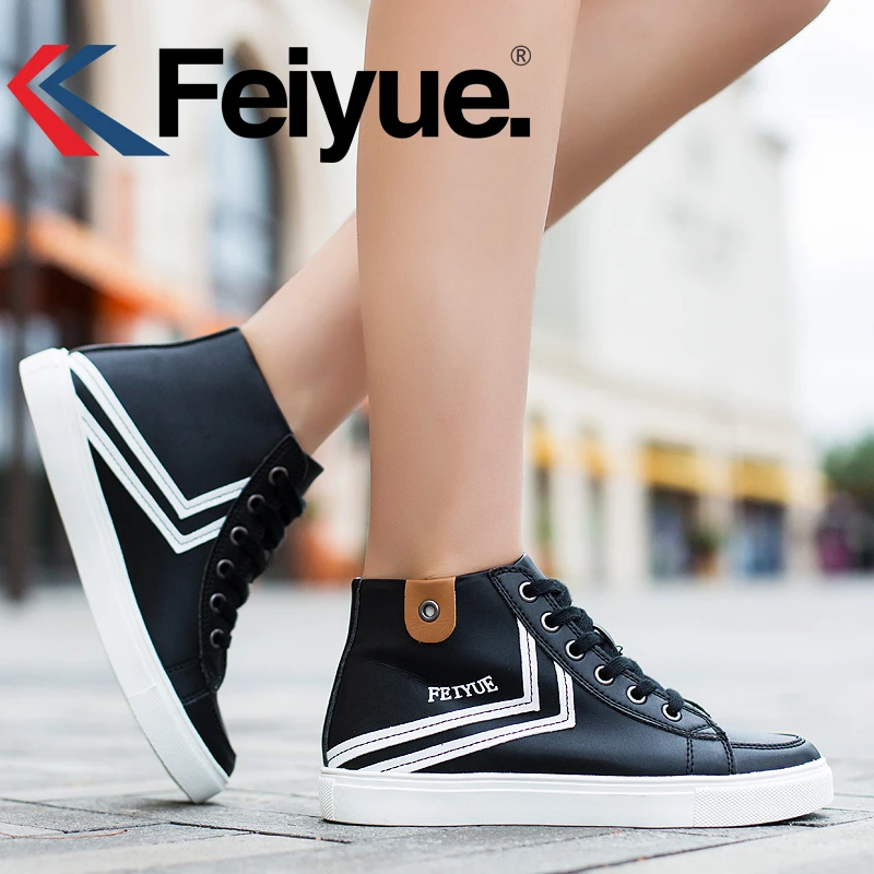Оригинальные новые высокие классические туфли Feiyue 2017 мягкие и удобные кроссовки