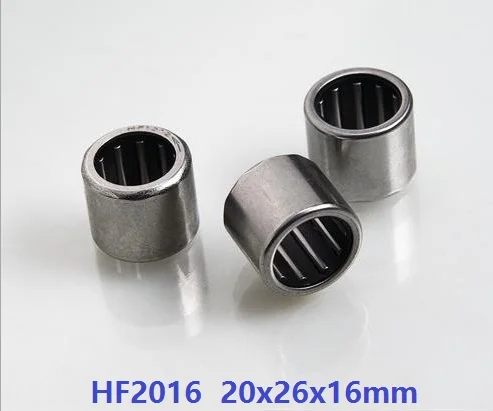50 шт./лот HF2016 20x26x16 мм тянутая чашка односторонний игольчатый роликовый подшипник