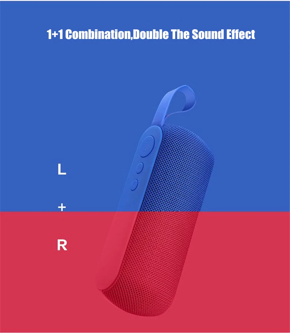 Беспроводной портативный Bluetooth динамик Водонепроницаемый мини стерео музыкальная Колонка открытый Handfree громкий динамик Suppot TF/sd-карта