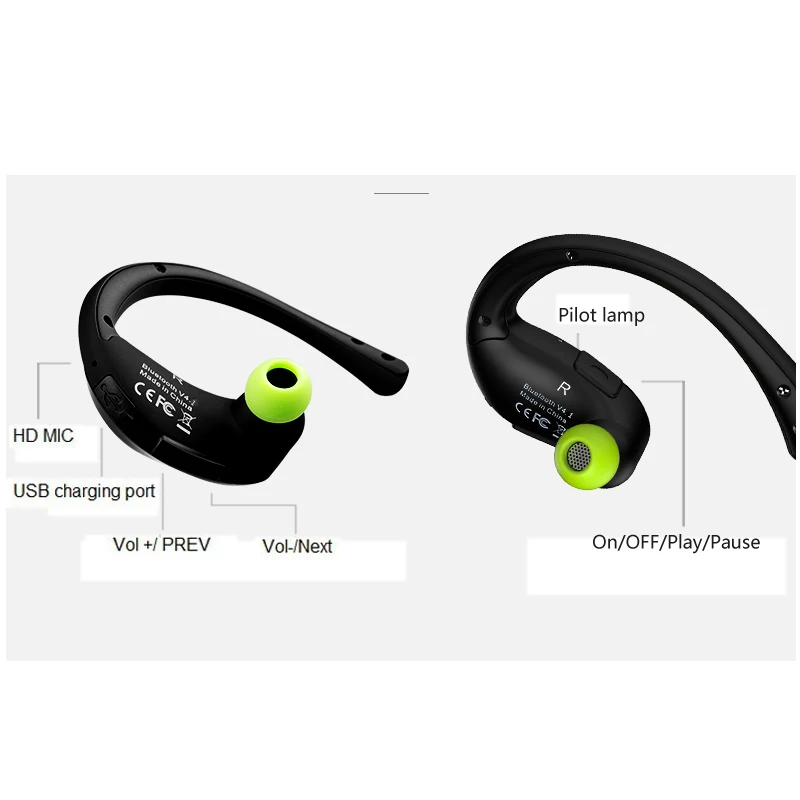 Dacom Athlete L19 Bluetooth 4 1 Гарнитура беспроводные наушники спортивные стерео с