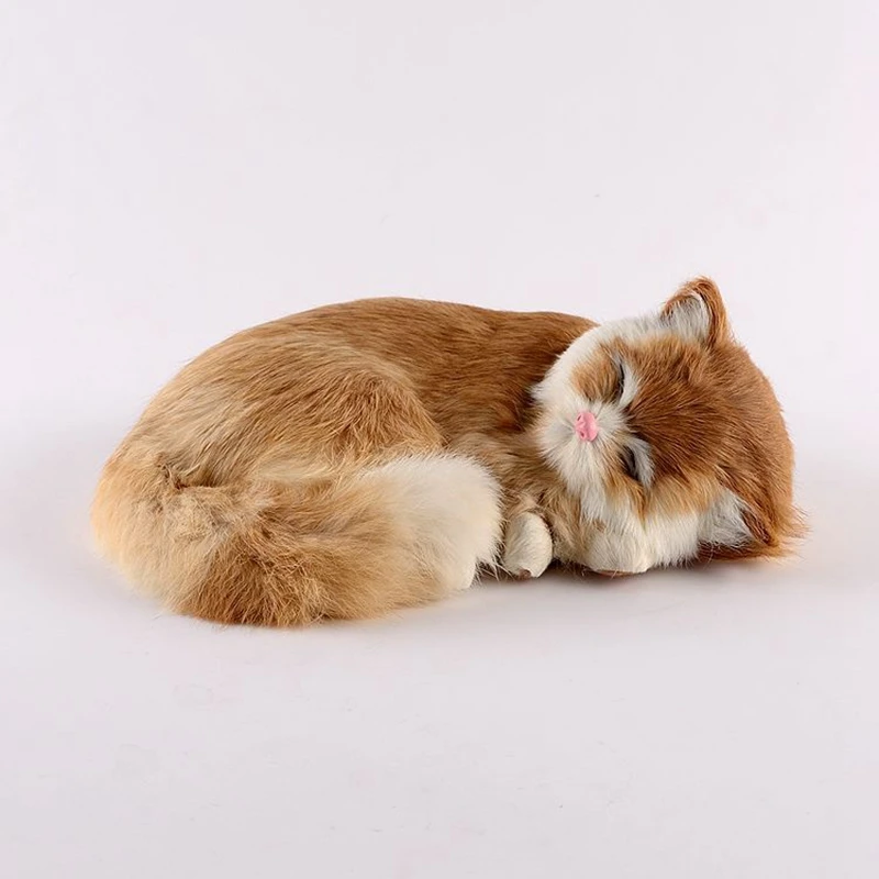 Dorimytrader популярная плюшевая игрушка имитация кошки реалистичные милые