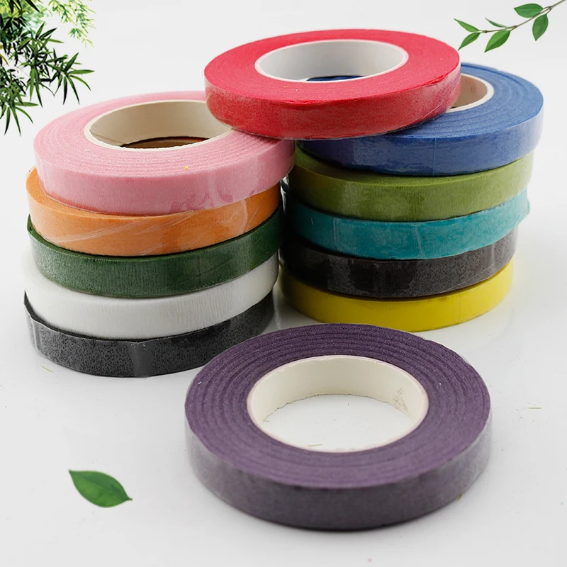 25 метров Бумажная гирлянда лента для искусственных цветов праздничные