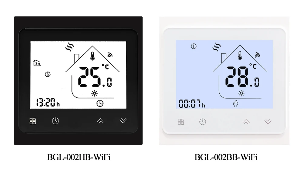 MJZM BGL-002-WiFi термостат для газового котла контроль температуры Лер Alexa Google домашний контроль терморегулятор для теплого помещения