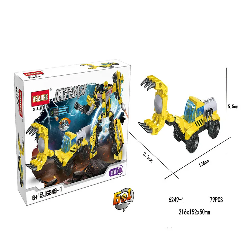 Механический автомобиль открытый гоночный модель здания Meccano игрушка набор