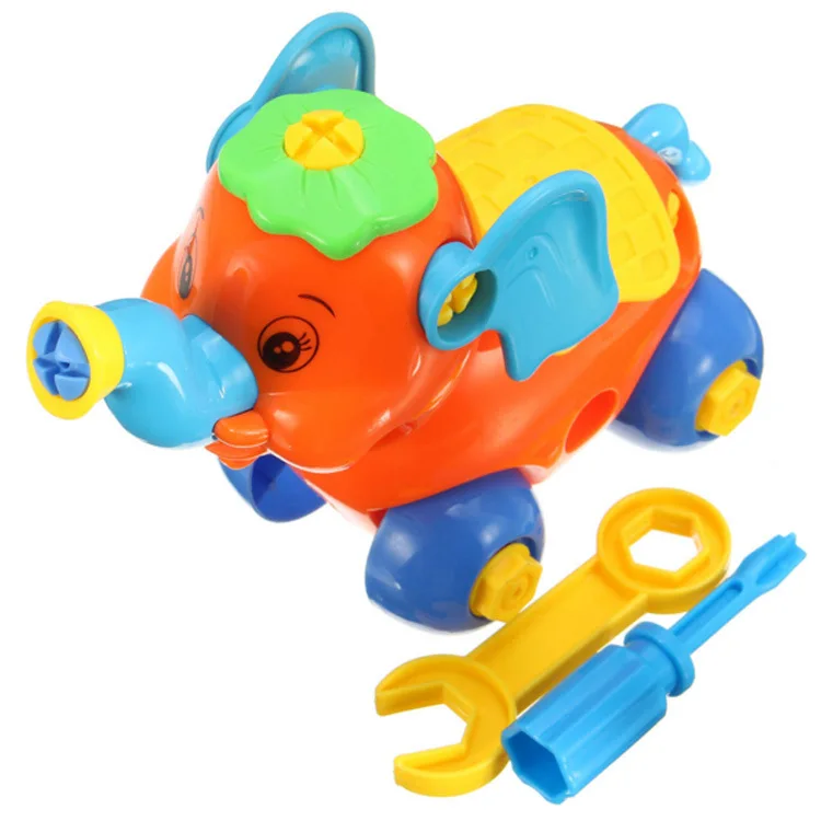 Пазл-конструктор Детский развивающий с зажимом и отверткой | Игрушки хобби