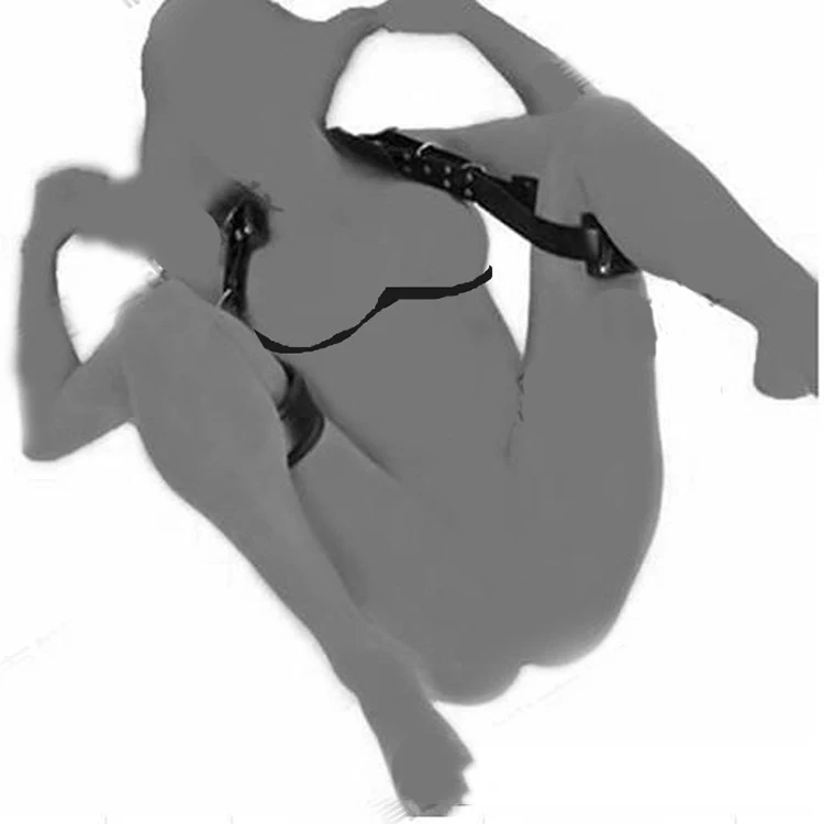 Комбинация бондаж для ног открытый фиксатор шеи наручники лодыжки манжеты ремни