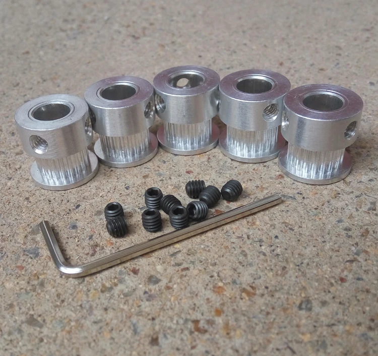 

Зубчатый шкив диаметром 5 мм, диаметр 20 зубьев, подходит для зубчатого ремня ГРМ GT2 шириной 6 мм, 2 ГТ, 3D зубчатый шкив диаметром 5 мм, фабричные ...