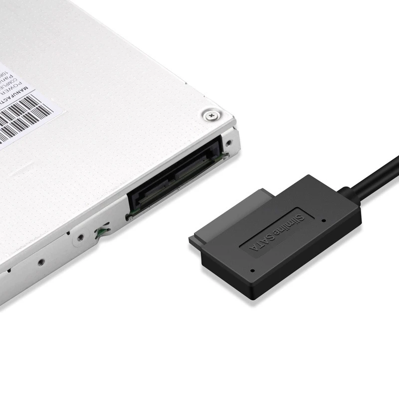 Профессиональный коннектор кабеля USB3.0 к 7+6 13Pin mini SATA для перехода Slimline дисковода с DVD/CD-ROM на ноутбуке.