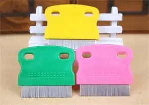 Тонкий зубчатый гребень для домашних животных уход за кошками и собаками