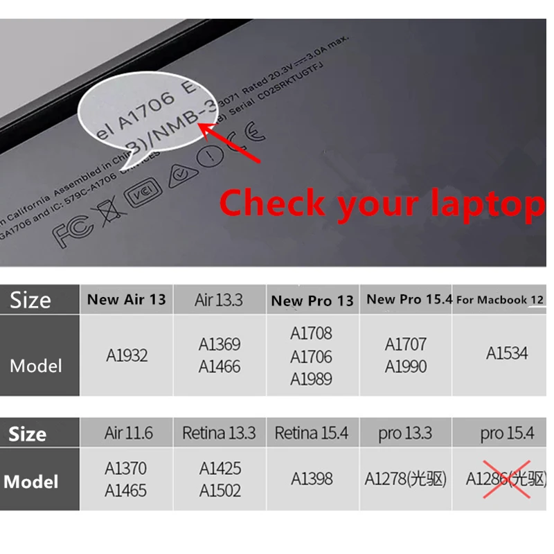 Матовый черный чехол для ноутбука Macbook Air Pro retina 11 12 13 15 Чехлы полный комплект жесткий чехол для нового Macbook Air 13 Funda Coque
