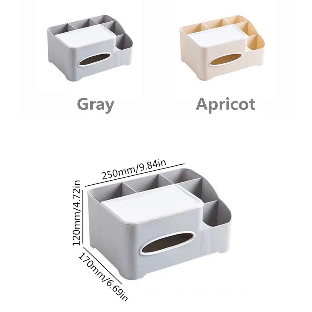 

Desktop Storage Box Makeup Organizer Cosmetics Storage Container Home Office Desktop Sundries Jewelry Storage Box