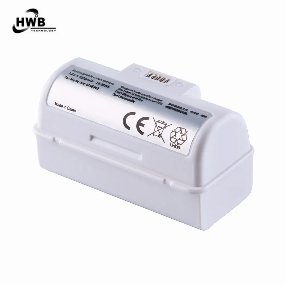 Литий ионные аккумуляторы HWB 3 6 В 5300 мАч для iRobot Braava Jet 240|lithium ion battery|battery replacementbattery