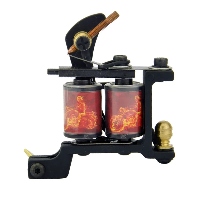 Высококачественные дешевые тату машинки черного цвета лучшие вращающиеся для