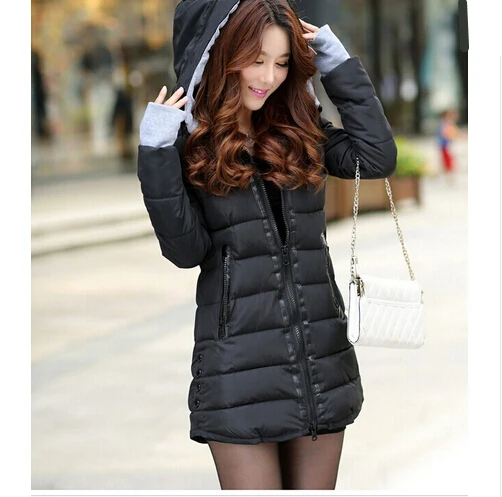 Женская зимняя теплая куртка осенняя одежда 2017 высококачественные парки зимние