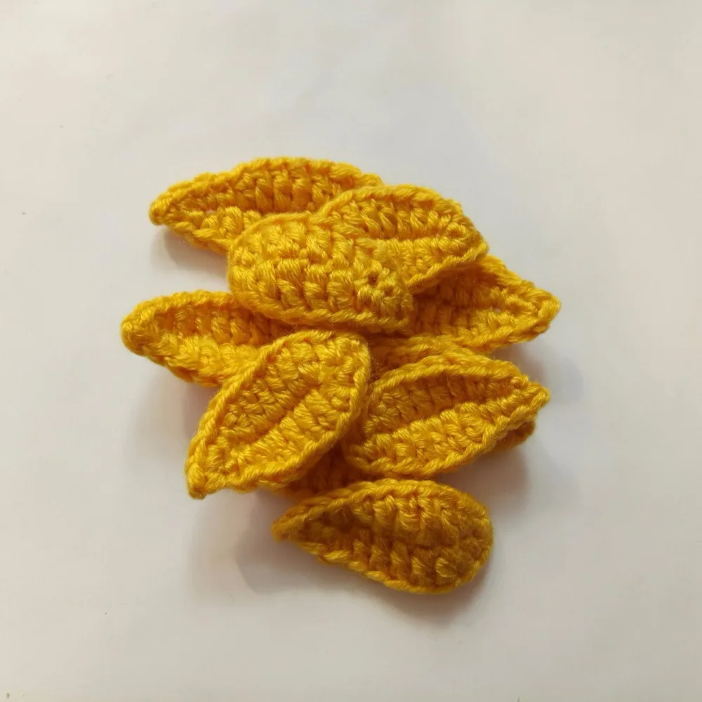 2 шт DIY много цветов шерстяные листьев Цветы для hairband оголовье заколка цветочный