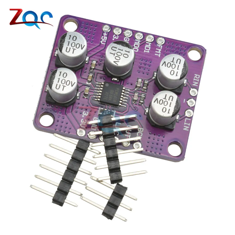 PCM1808 105dB SNR аудио стерео ADC односторонний аналоговый вход декодер 24bit усилитель