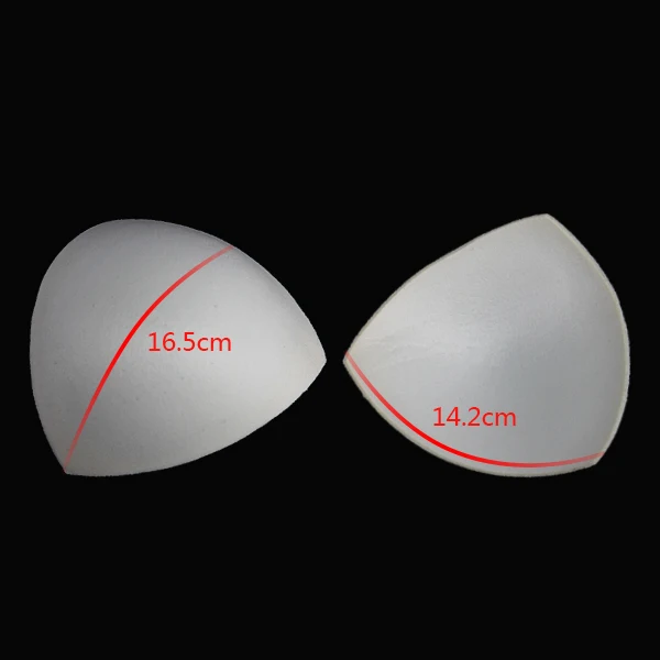 Белый бюстгальтер из губчатой пены чашечки пуш ап подкладка для женщин бикини