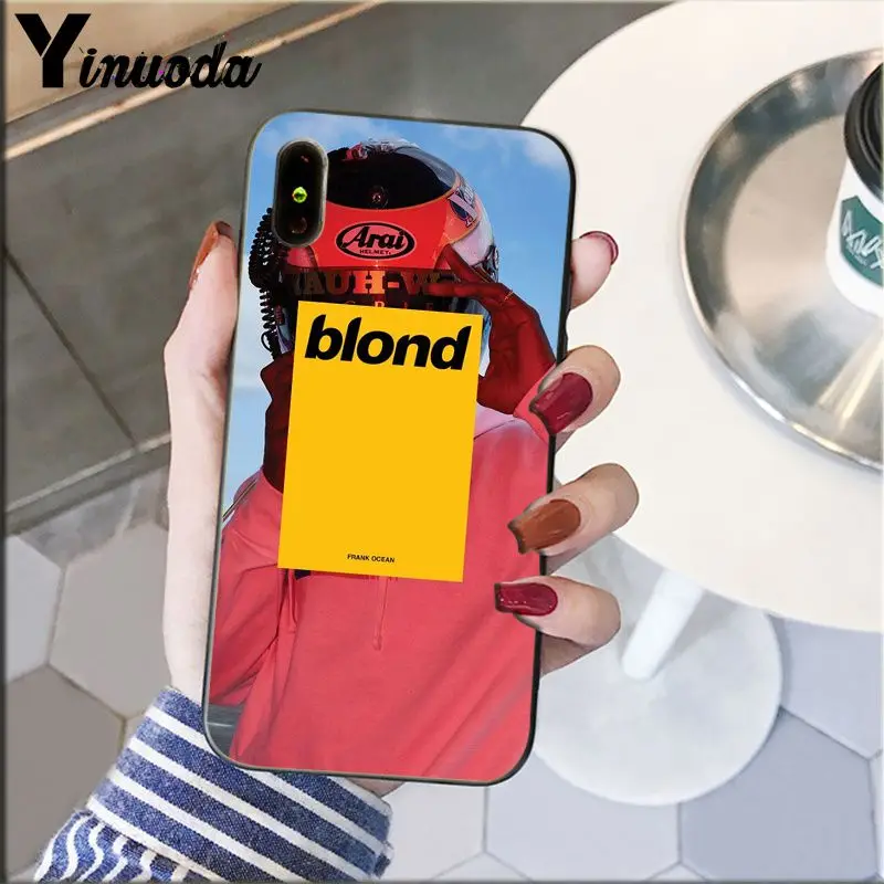 A15 Yinuoda рисунок Frank Ocean на заказ фото мягкий чехол для телефона для Apple iPhone 8, 7, 6, 6S Plus, X XS Макс 5 5S SE XR Чехол для мобильного телефона - Цвет: A15