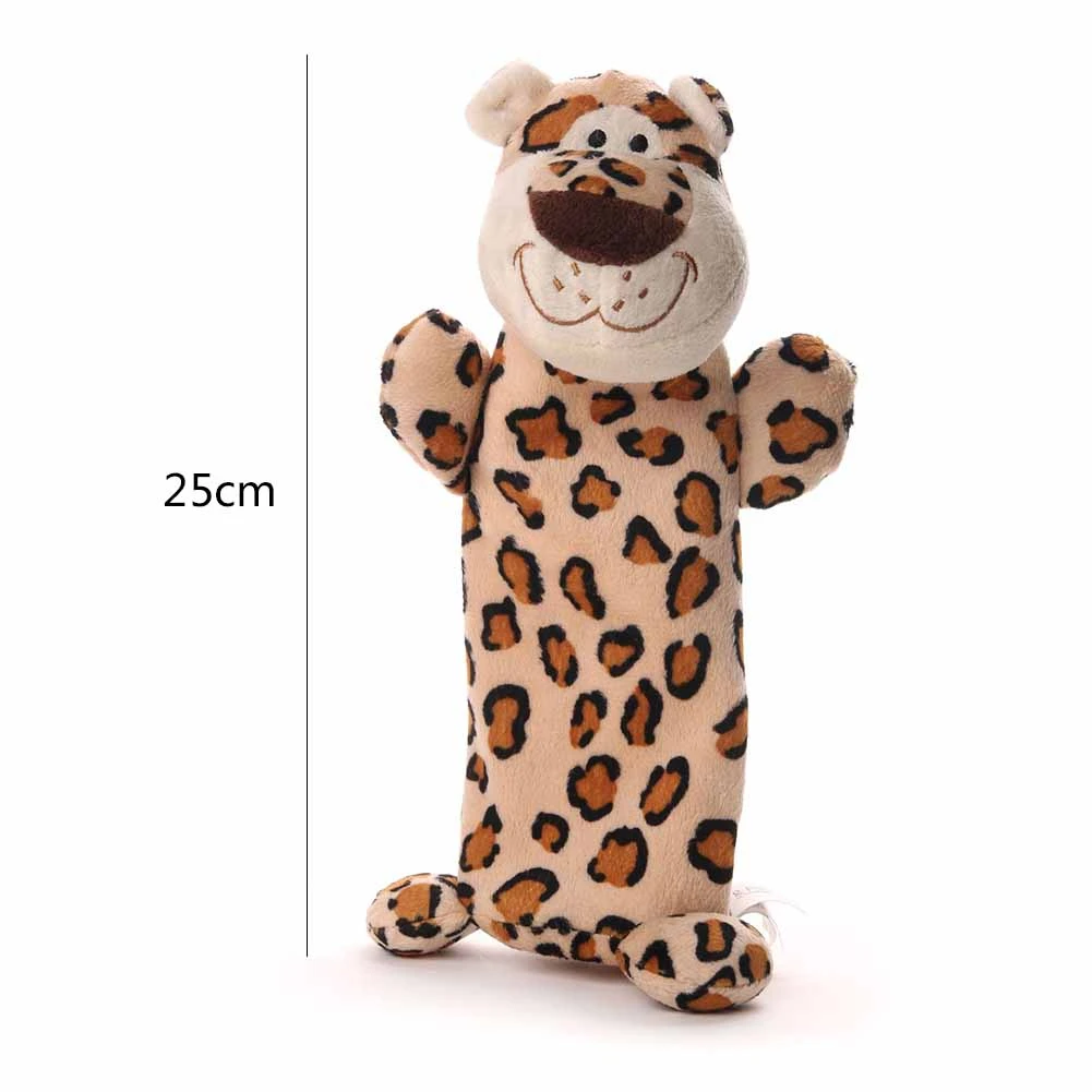 Милые игрушки для собак набитые пищащими животными домашних животных плюшевый