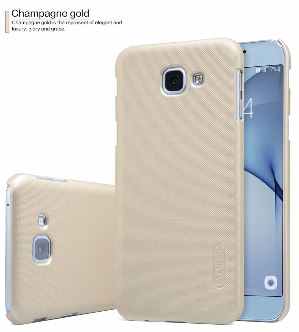 Оригинальный чехол Nillkin для Samsung Galaxy A8 2016 Жесткий Чехол из поликарбоната матовый
