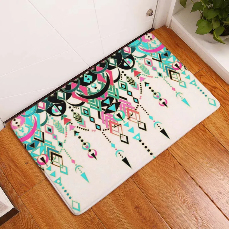 Monily Противоскользящий Водонепроницаемый дверной коврик Скандинавская картина