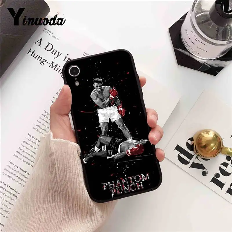 Чехол для телефона Yinuoda Muhammad Ali boxing champion с рисунком iPhone 8 7 6 6S 6Plus X XS MAX 5 5S SE XR Fundas Capa 11