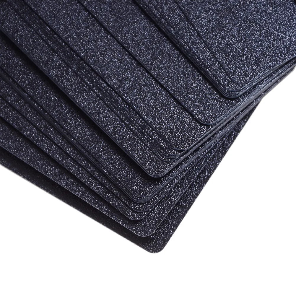 Волшебная колода черная фольга покерный набор водонепроницаемые черные