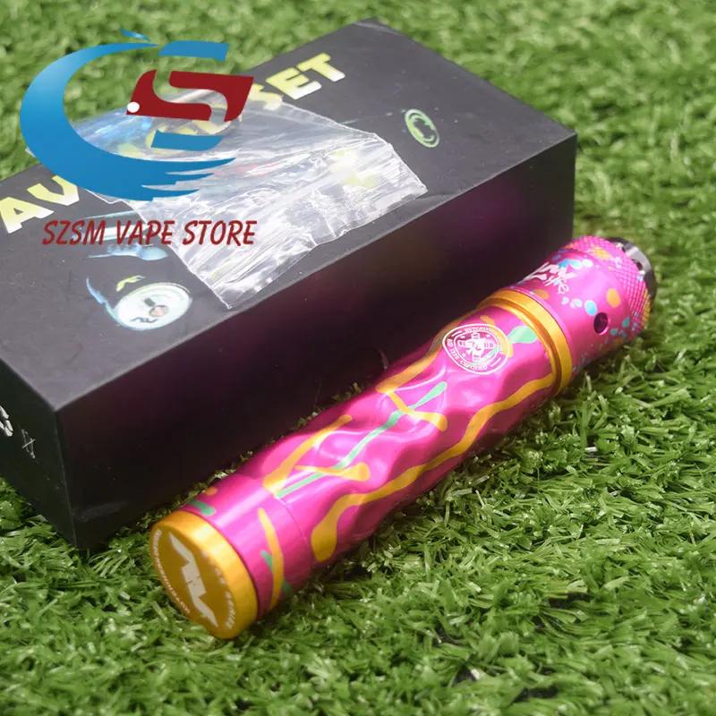 AvidLyfe Mod AV Twistgyre kit материал алюминий 24 мм механический мод 18650 батарея Vape vs Suicide queen
