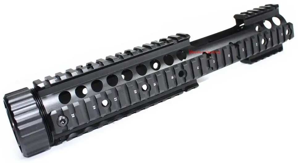 Free S &amp H Vector Optics 223/5.56mm 12 ''Handguard Quad Float Picatinny Rail Extension с 18x защитной упаковкой|rail