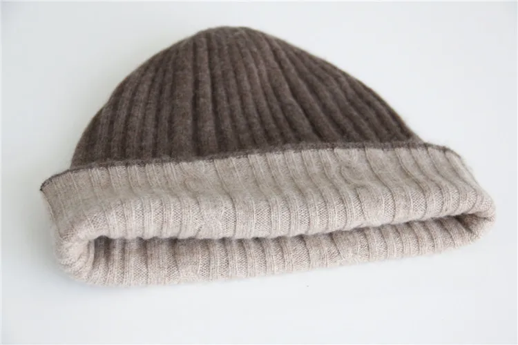 Шапка бини Двусторонняя кашемировая унисекс 56 58 см|cashmere hat|fashion hathat fashion |