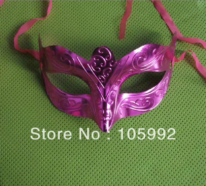 Ретро металлическая Венецианская Карнавальная маска ПВХ римские гладиаторы