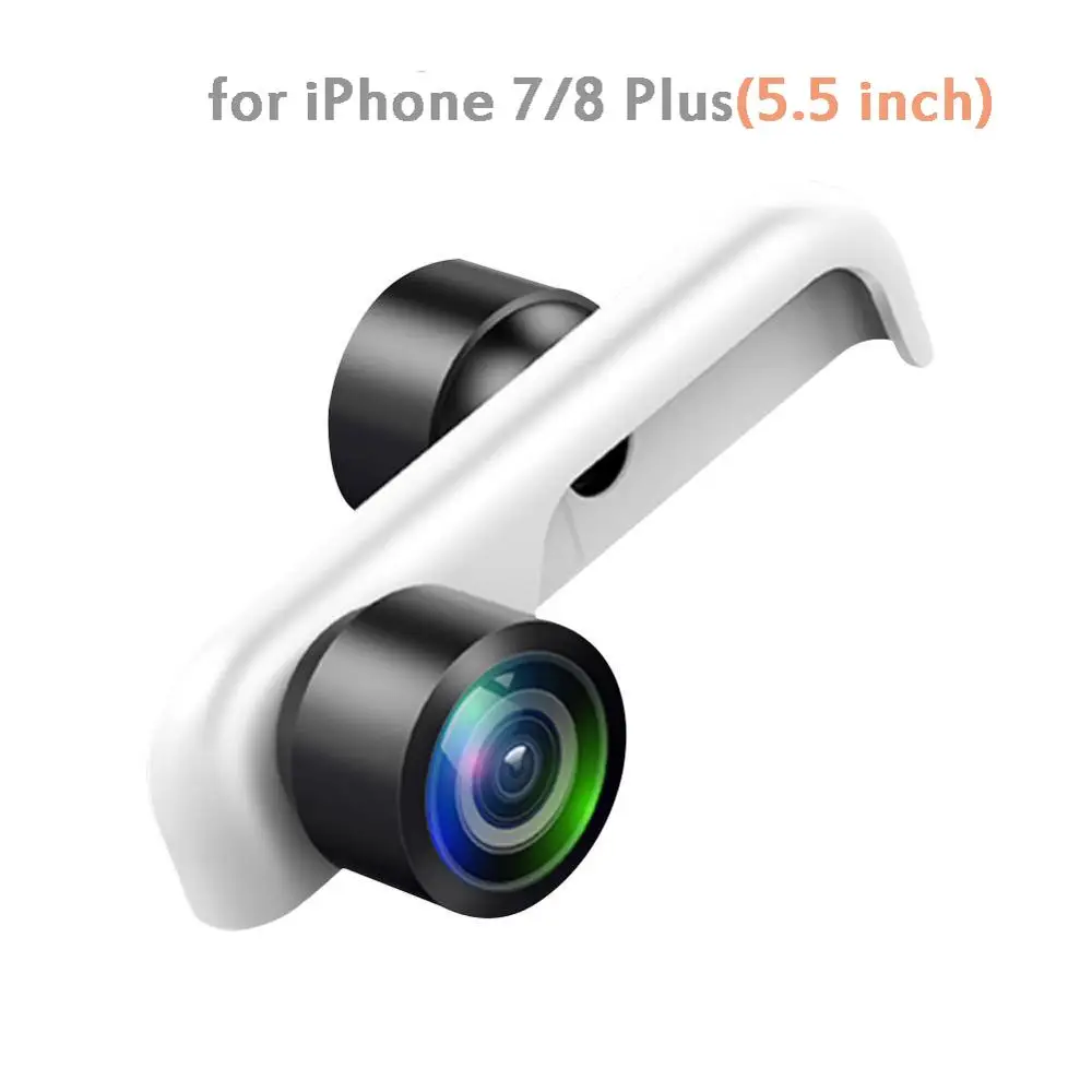 for iPhone 7 8 Plus 360 панорамный 5D объектив камеры 2 шт. объектив телефона для iPhone XS Max XR 7X6 6s Plus 8 8 Plus крышка веб-камеры - Цвет: for iPhone 7 8 Plus