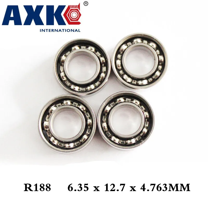 Axk Бесплатная доставка 10 шт. R188 дюймовые открытые подшипники (6 35*12 7*4 763 мм)
