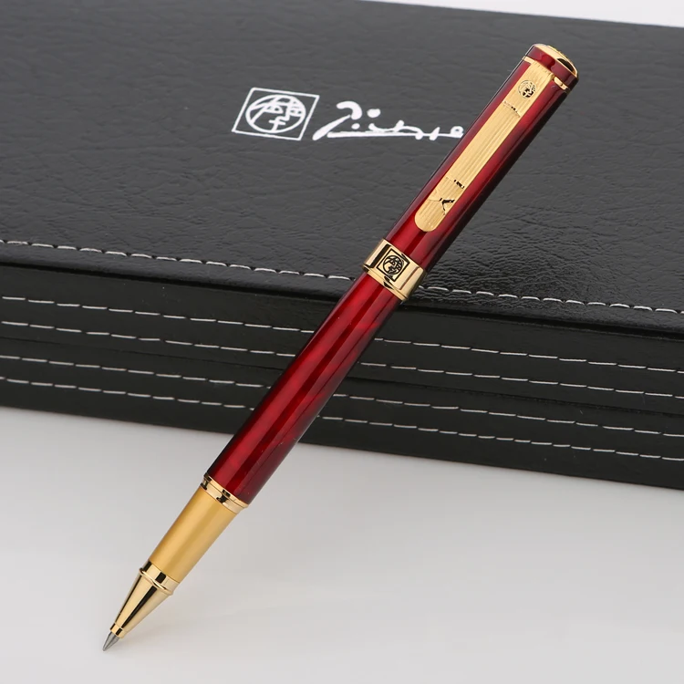 1 шт./лот Высококачественная шариковая ручка ПИКАССО 902 красная Золотой зажим