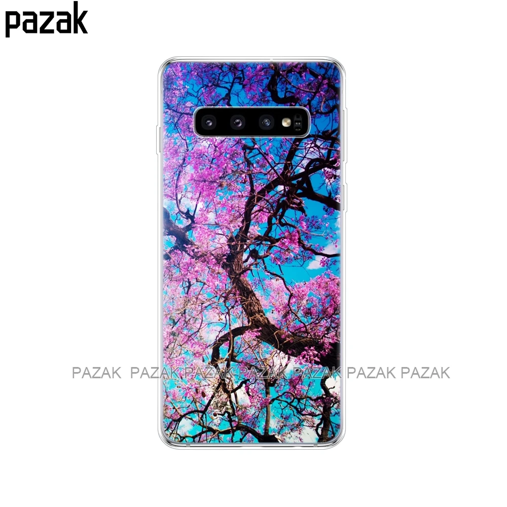 61387 Чехол для samsung Galaxy S10 S10Plus, силиконовый чехол из ТПУ для телефона S10 E, чехол для samsung S10 Plus G975F S 10 SM-G973F, чехол-бампер - Цвет: 61387