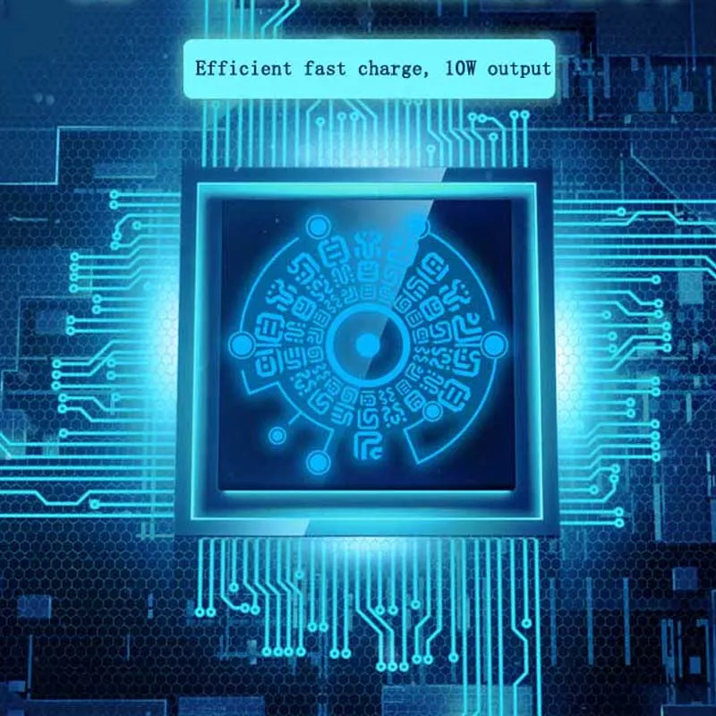 Беспроводное зарядное устройство Magic Circle для быстрой зарядки Qi iPhone X XS 8 samsung Xiaomi