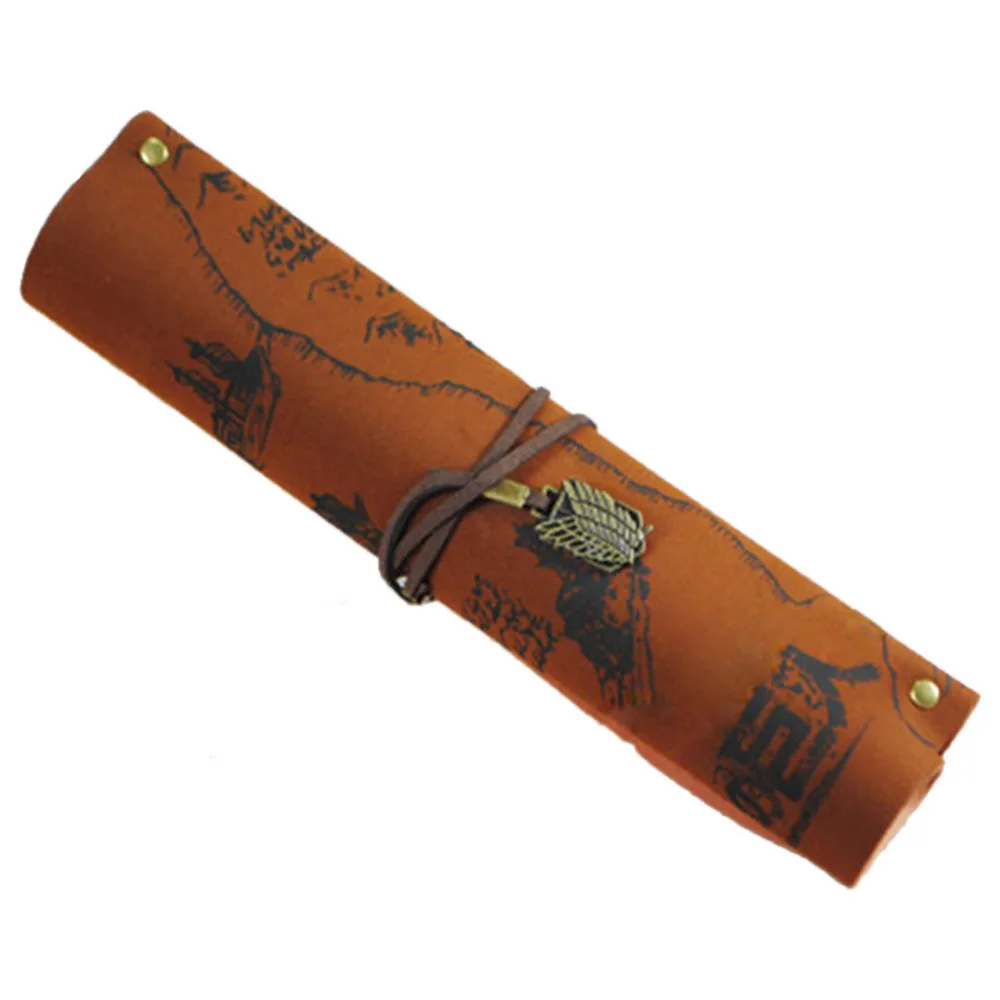 Аниме косметический чехол с рисунком Карандаш Чехол для косплея по аниме атака