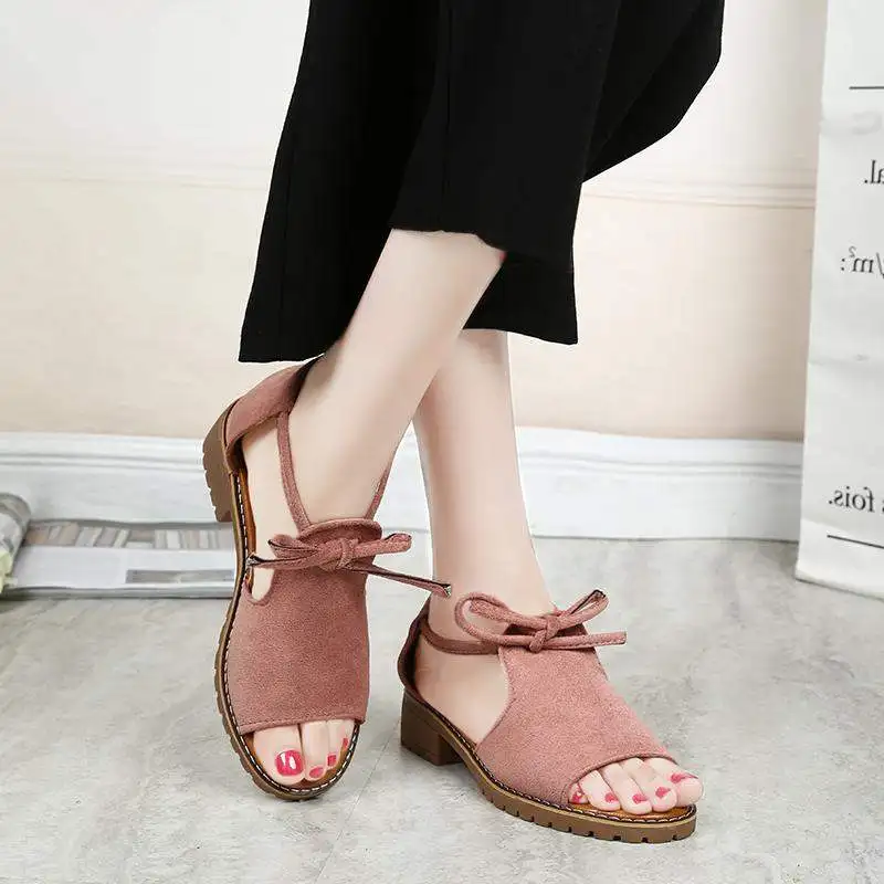 2019 Летние повседневные женские сандалии обувь на плоской подошве для отдыха в