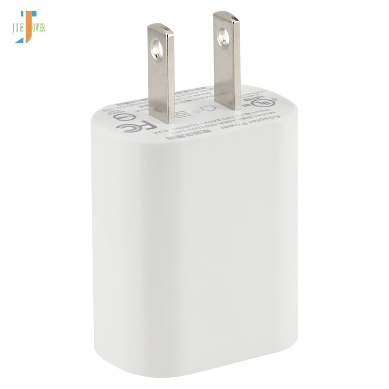 300 штук 5В 1А Универсальное Зарядное Устройство USB для телефонов с безопасной матовой оболочкой AH UL FCC Адаптер питания для зарядки мобильных телефонов на стену.