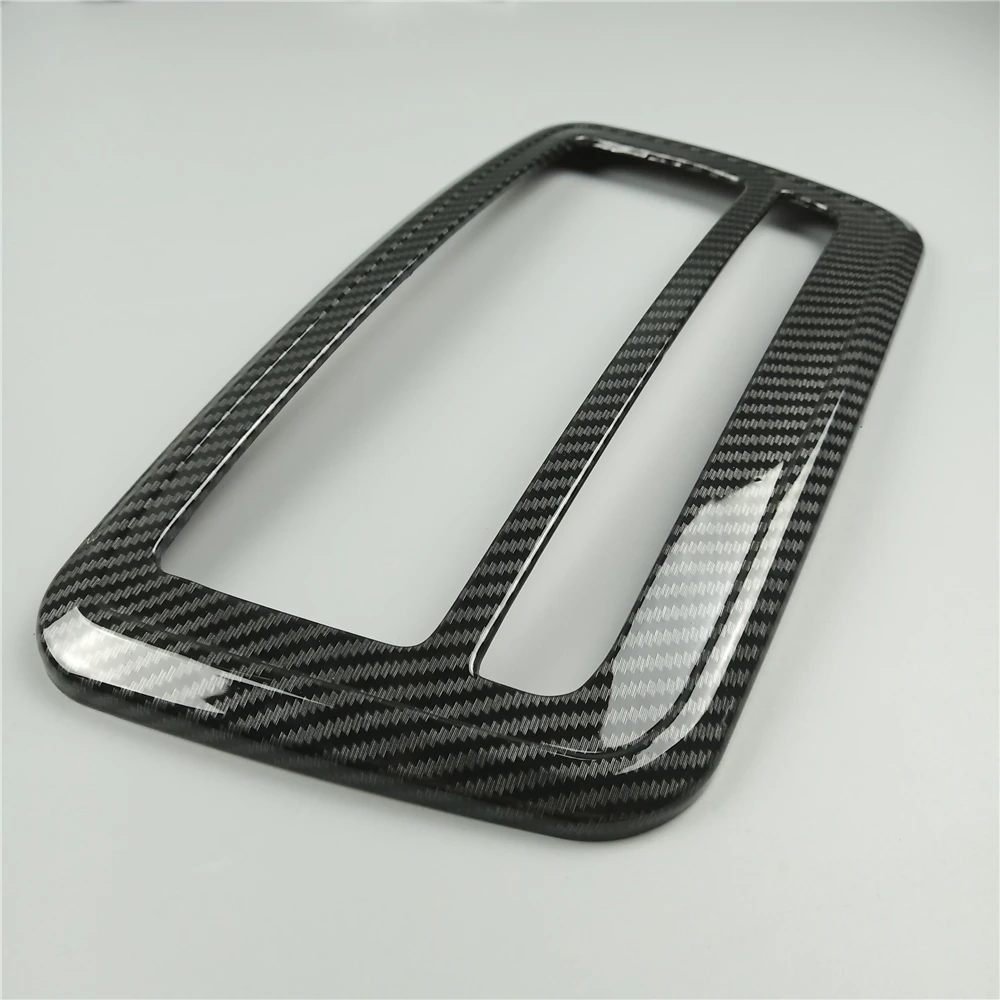 Car Carbon Fiber Color Center Console CD Frame Decoration Cover Trim For Mercedes Benz A Class W176 GLA X156 CLA C117 2013-18