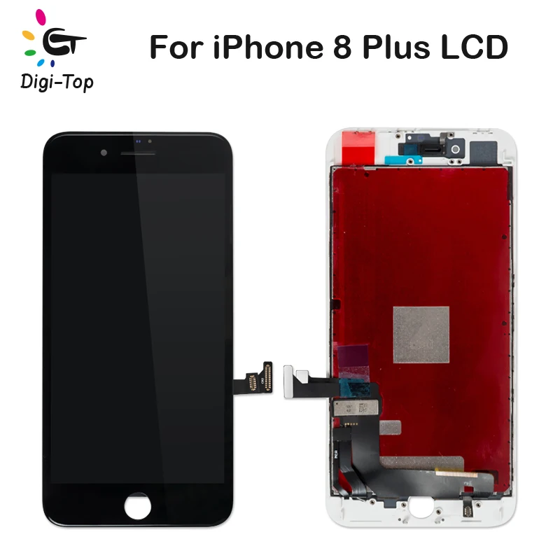 Digi Top 20 шт./лот ЖК экран без битых пикселей для iPhone 8 Plus сенсорный дигитайзер