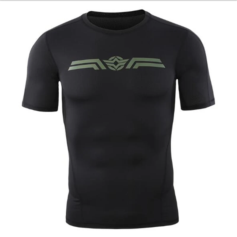 Спортивные футболки для мужчин компрессионная футболка пешего туризма s dryfit с