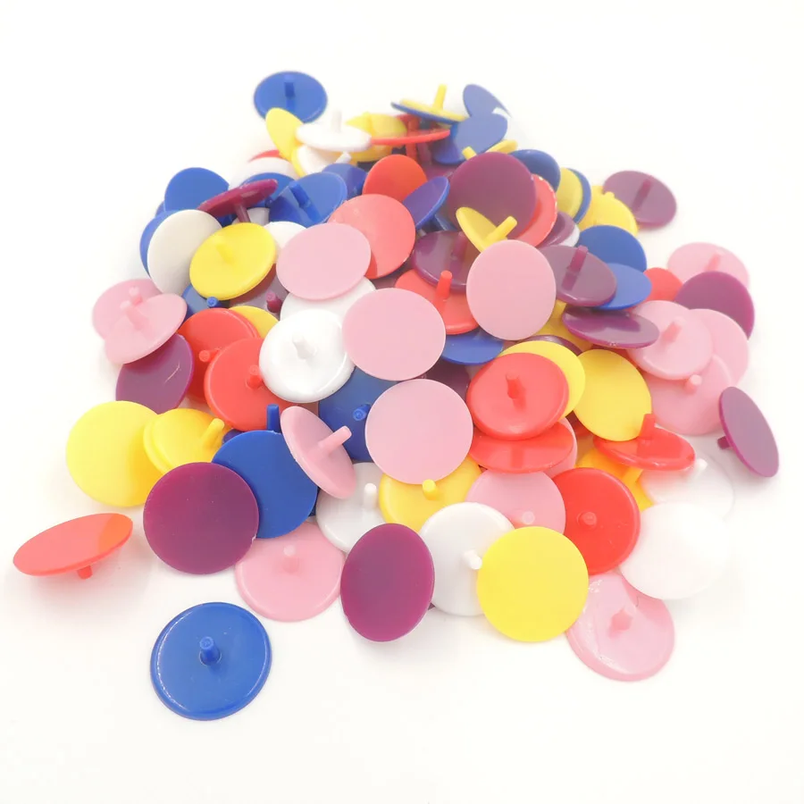 50 шт. прозрачные пластиковые строительные маркеры диаметр 24 мм | Спорт и