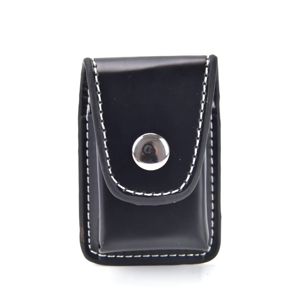 One Piece Men Windproof Cigarette Lighter Gift Box Holder Bag Small Case For Super Match High Leather Cover | Дом и сад
