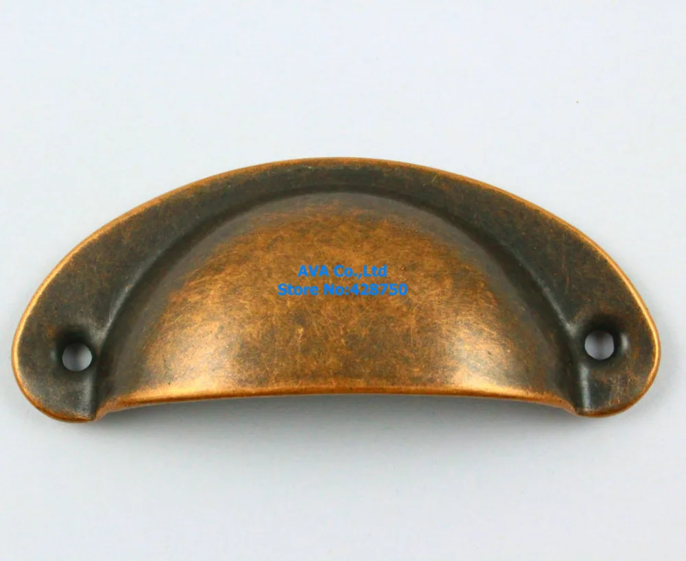 Античная Медная ручка для мебели 20 шт. шкафа ювелирных изделий корпуса выдвижной