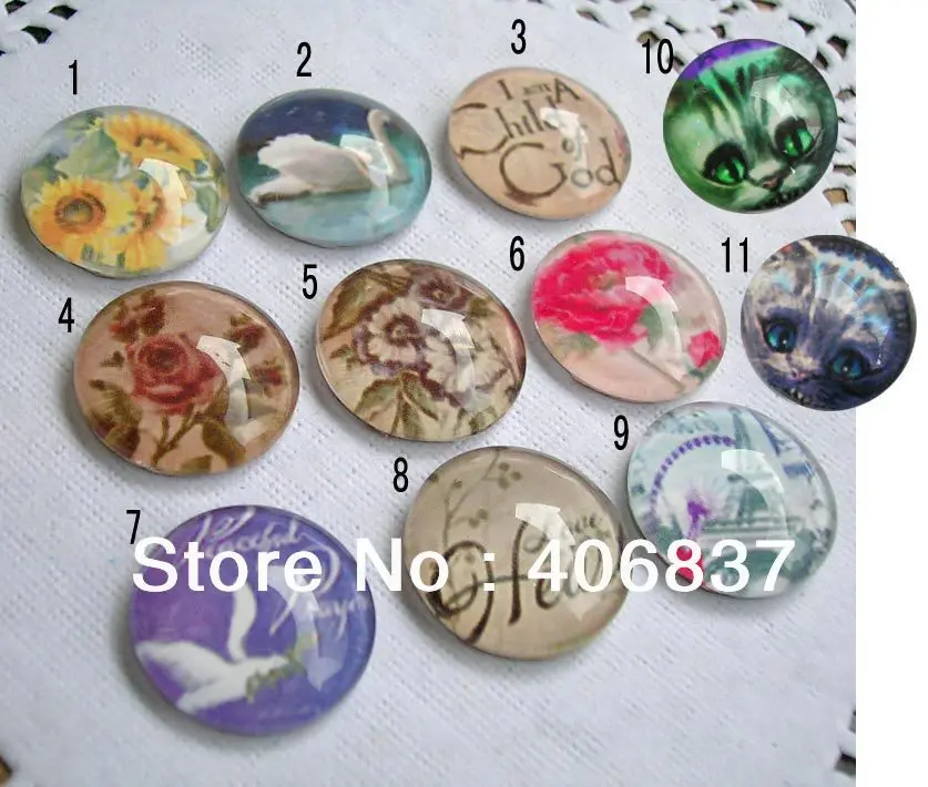 100 шт./лот хорошее качество 18 мм купольная круглая прозрачная Лупа кабошон|lot lot|lot