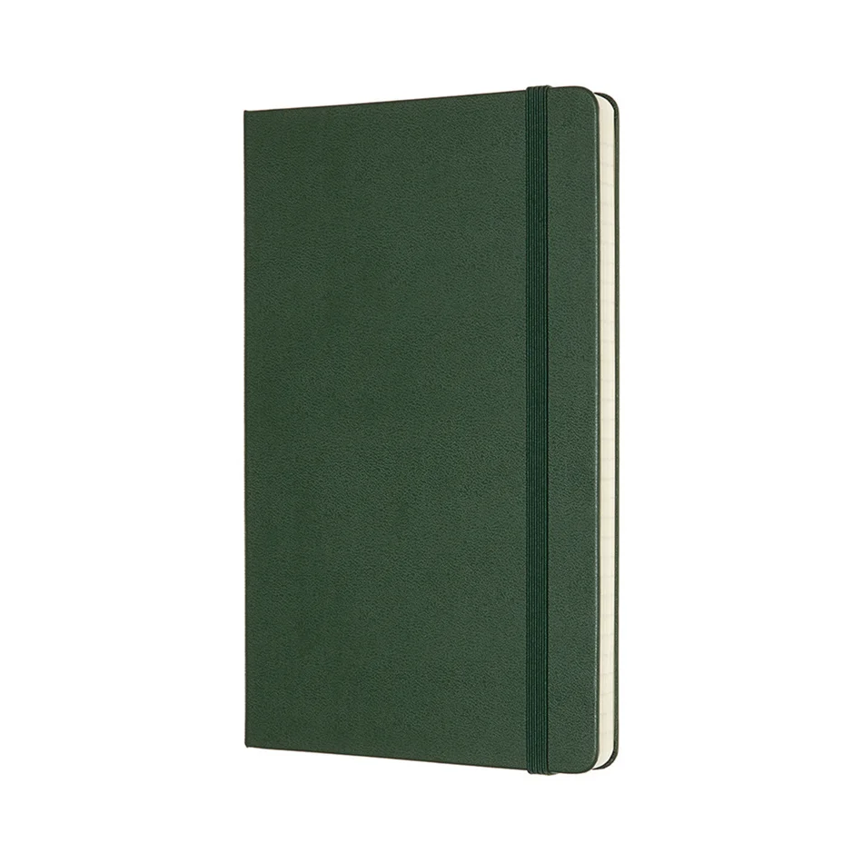 CLASSIC GREEN Легендарная записная книжка в твердом переплете BULLET JOURNAL ART SKETCHBOOK с точечной сеткой/с линейкой/квадратной/простой 100GSM - Цвет: CLASSIC GREEN