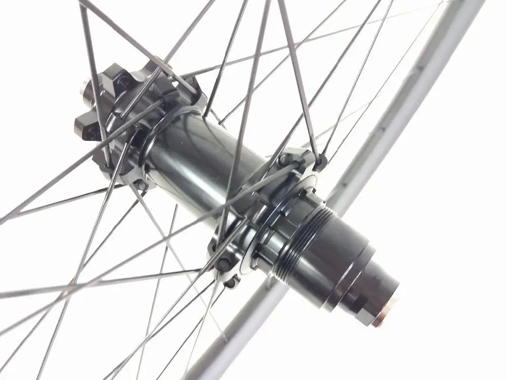29er 650B Углеродные BOOST колеса 30 мм x прямой pull бескамерный громкий колесная 15X110 12X148