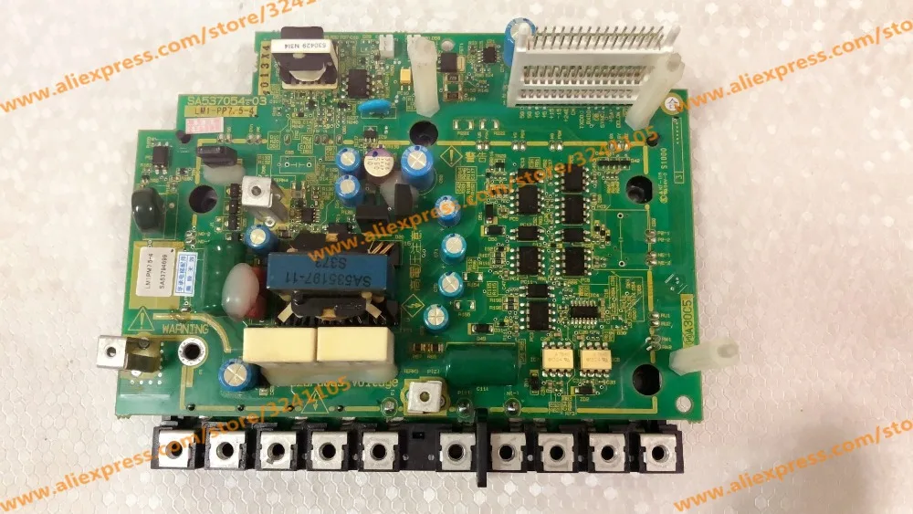 Подержанный тест хорошая SA537054-03 LM1-PP7.5-4 приводная плата с IGBT модулем для 7.5KW