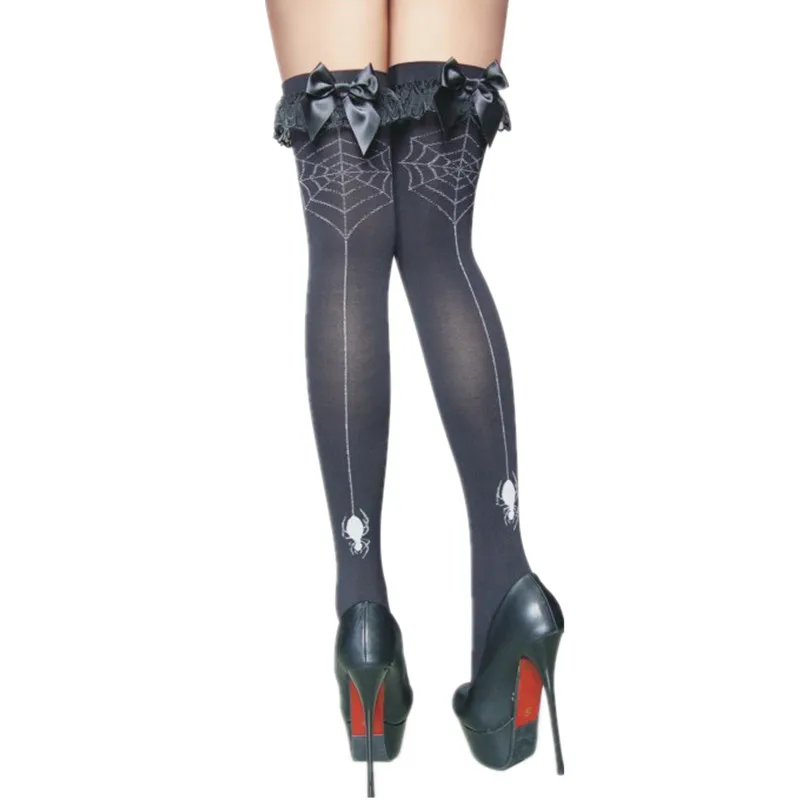 Sexy Stockings Temptation Nightclub Princess Bow Thigh Fashion Silicone Over Knee Lace | Женская одежда